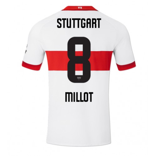 Fotbalové Dres Stuttgart Enzo Millot #8 Domácí 2024-25 Krátký Rukáv